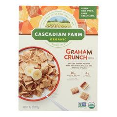 Cascadian Farm - Cereal Graham Crunch, 9.6 Oz - Pack Of 10