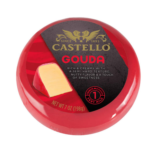 Castello - Cheese Gouda Extra-Wide Round, 7 Oz - Pack Of 12