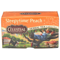 Celestial Seasonings - Tea Peach Sleepytime, 20 BG - Pack of 6