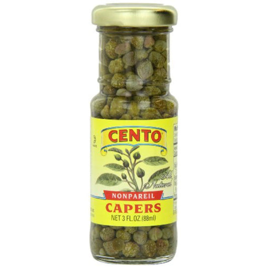 Cento - Nonpareil Capers, 3 OZ - Pack of 12