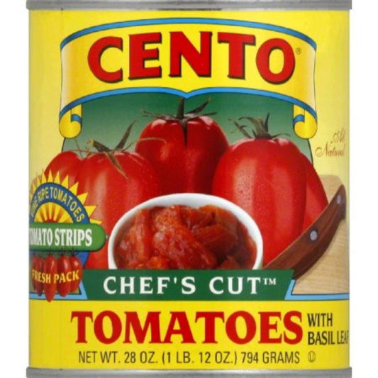 Cento - Chef Cut Tomatoes, 28 OZ - Pack of 12