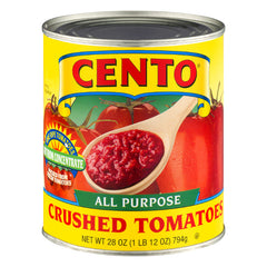 CENTO - TOMATO CRUSHED, 28 OZ - Pack of 12