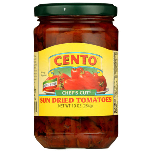 Cento - Sundried Tomatoes Oil, 10 OZ - Pack of 6