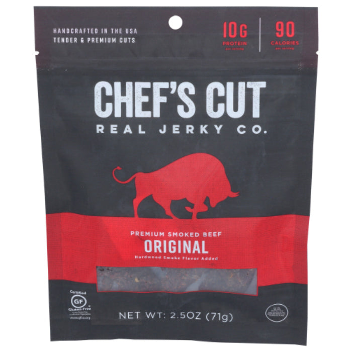 Chef's Cut - Jerky Beef Original, 2.5 OZ - Pack of 8