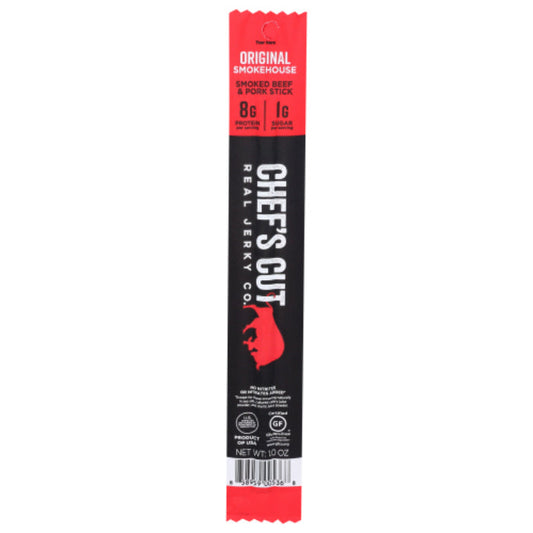 Chef's Cut - Jerky Snack Stick Original Smoked, 1 OZ - Pack of 16