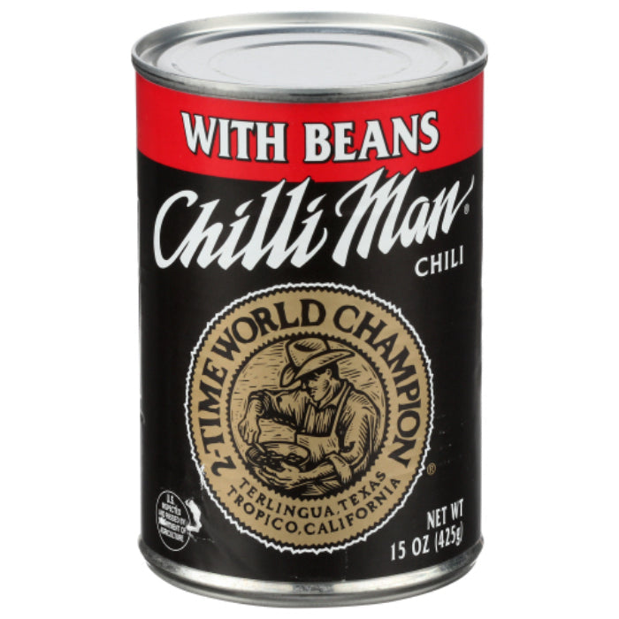 CHILLI MAN - CHILI W BEAN 15 OZ - Pack of 12