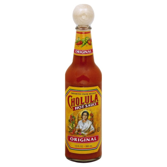 CHOLULA - SAUCE HOT ORIGNAL, 12 OZ - Pack of 12