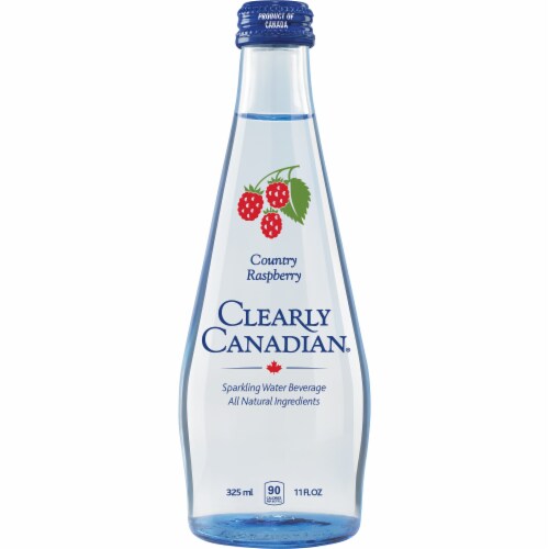 Clearly Canadian - Sparkling Water Country Raspberry, 11 Oz
 | Pack of 12 - PlantX US