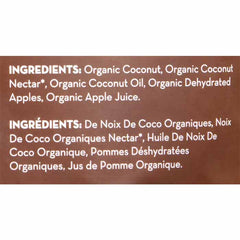 Coco Therapy - Organic Maggie's Macaroons For Dogs - Coconut Apple Pie, 4oz - back