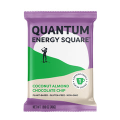 Quantum Energy Squares - Bar - Almond Coconut, 1.69oz - PlantX US