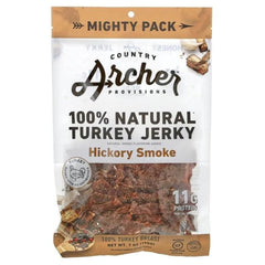 Country Archer - Jerky Turkey Hickory Smoked 7 Oz - Pack Of 8