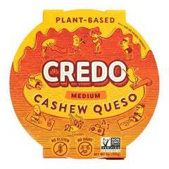 Credo - Medium Cashew Queso, 9oz - Front