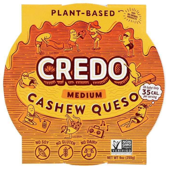 Credo - Oatmilk Queso Medium 11oz 