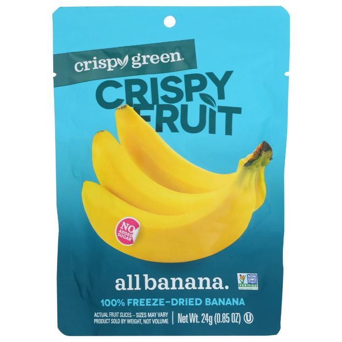Crispy Green Banana Dried Sngl Srv 0.85 Oz - Pack Of 12