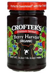 Crofter's - Organic Premium Spread Berry Harvest Organic, 16.5 oz  Pack of 6