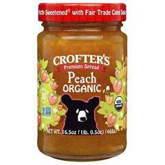 Crofters - Organic Premium Spread - Peach, 16.5oz