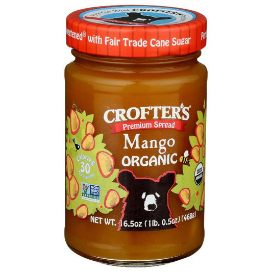 Crofters Fruit Spread Mango Premiu 16.5 Oz - Pack Of 6