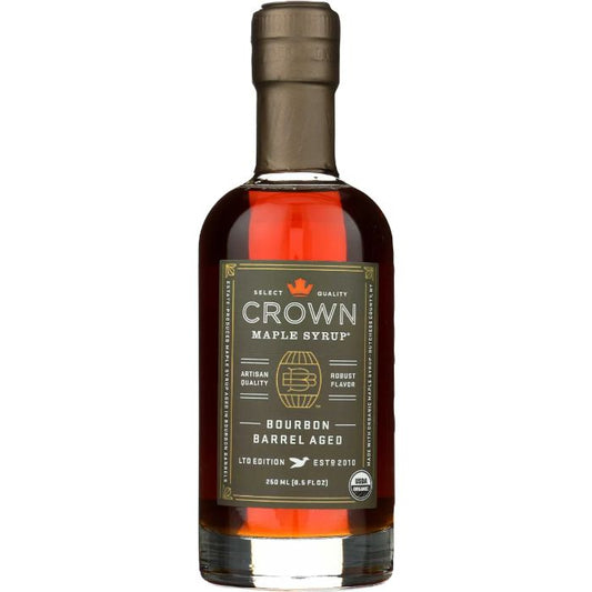 Crown Maple Syrup Mple Brbn Brrel Age 8.5 Fo - Pack Of 8