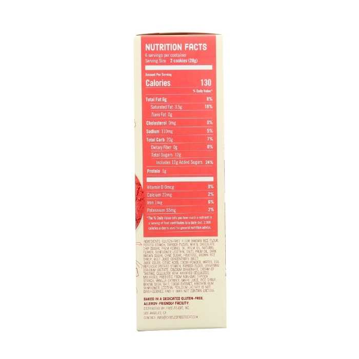 Cybele's - Free to Eat Soft-Baked Cookies chocolate chip back