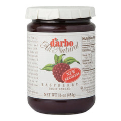 D'Arbo - Spread Raspberry Seedless, 16 OZ - Pack of 6