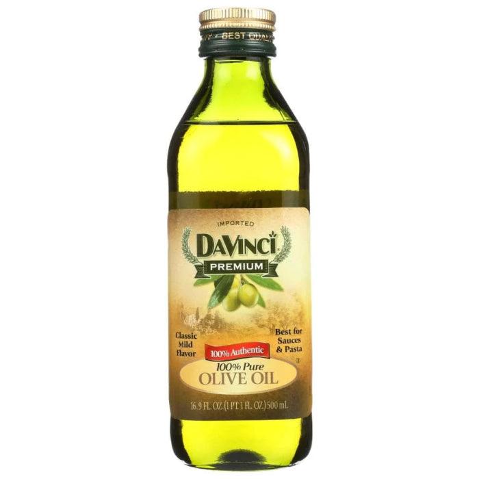 Davinci - Olive Oil Pure 100%, 16.9 OZ - Pack of 12