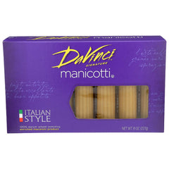 Davinci - Cannelloni Manicotti Pasta, 8 OZ - Pack of 12