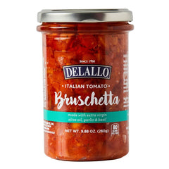 DELALLO - BRUSCHETTA TOMATO 9.88 OZ - Pack of 6