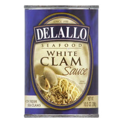 DELALLO - CLAM SAUCE WHITE 10.5 OZ - Pack of 12