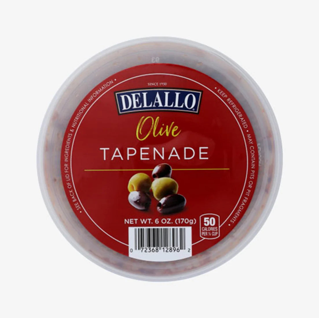 DELALLO - DIP TAPENADE OLIVE 6 OZ - Pack of 6