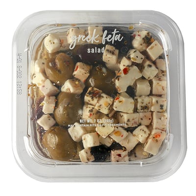 DELALLO - SALAD GREEK FETA 7 OZ - Pack of 12