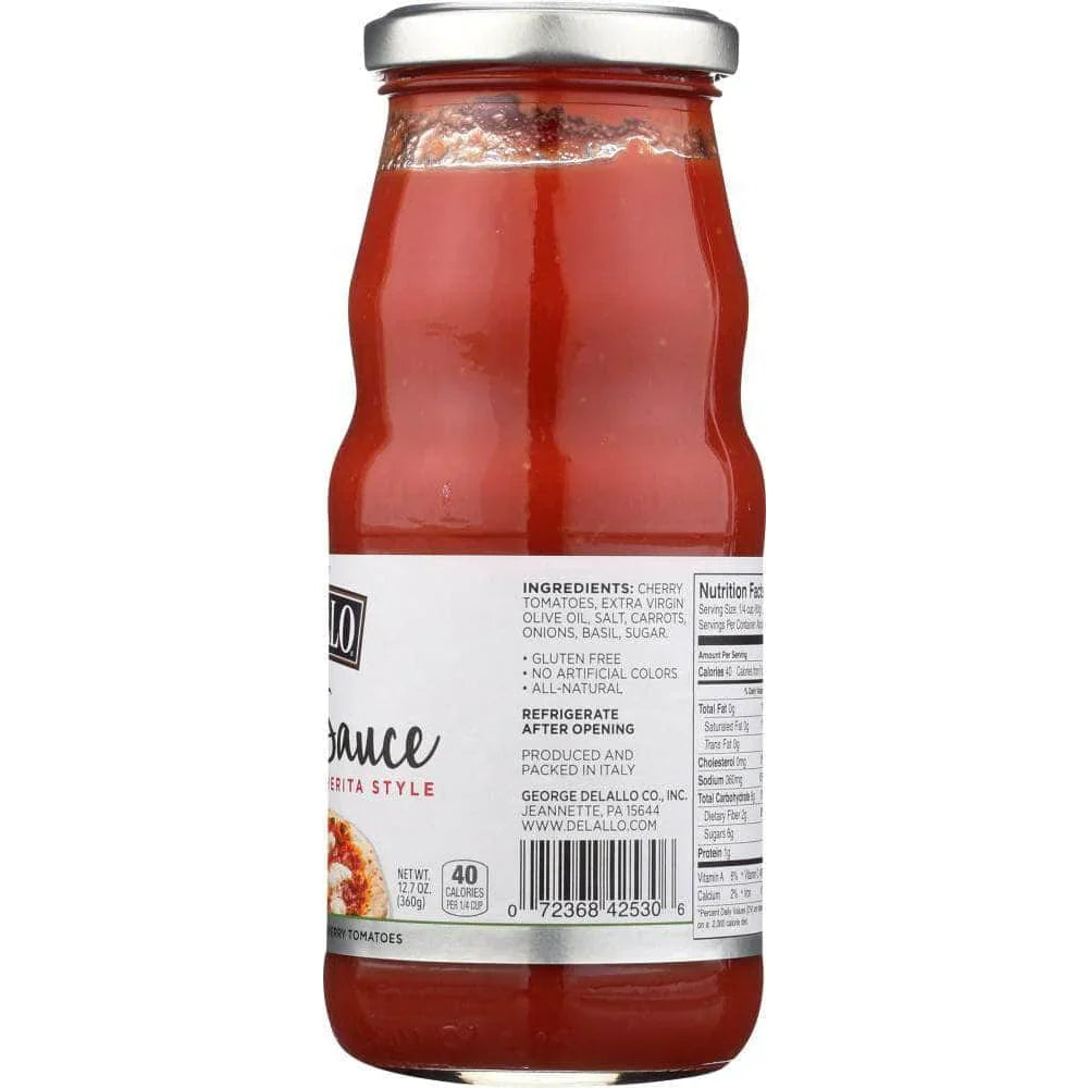 DELALLO - SAUCE PIZZA ITALIAN 12.7 OZ - Pack of 6