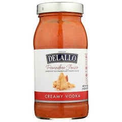 DELALLO - SAUCE VODKA CRMY PMDRO FR 25.25 OZ - Pack of 6