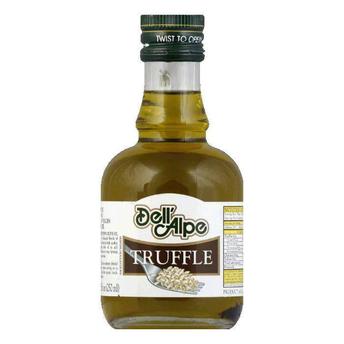 Dell' Alpe - Olive Oil Extra Virgin Truffle 8.5 Oz | Pack of 6