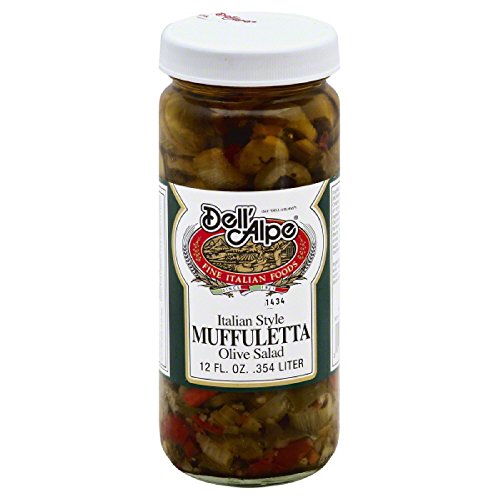 DELL ALPE SALAD MUFFULETTA OLIVE 12 OZ - Pack of 12