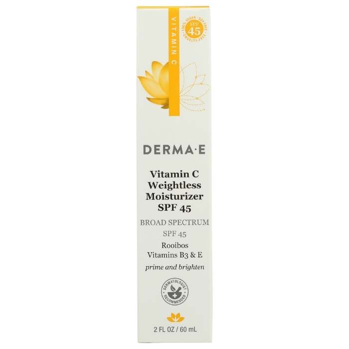 DERMA E - Vitamin C Weightless Moisturizer (SPF 45), 2 fl oz - front