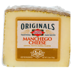 DIETZ AND WATSON - CHEESE MANCHEGO CAKE CUT 5.3 OZ - Pack of 12