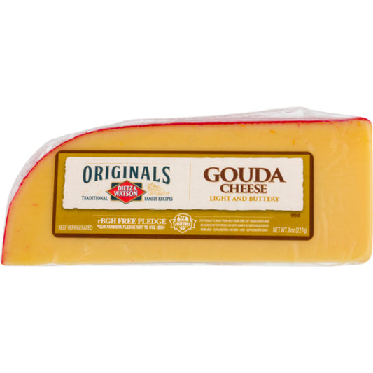 Dietz and Watson - Gouda Cheese Cake Cut, 6 lb - Pack of 12