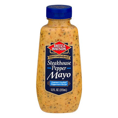 DIETZ AND WATSON - MAYONNAISE STEAKHOUSE PPR 12 OZ - Pack of 12