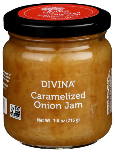 DIVINA - JAM CARAMELIZED ONION 7.6 OZ - Pack of 12