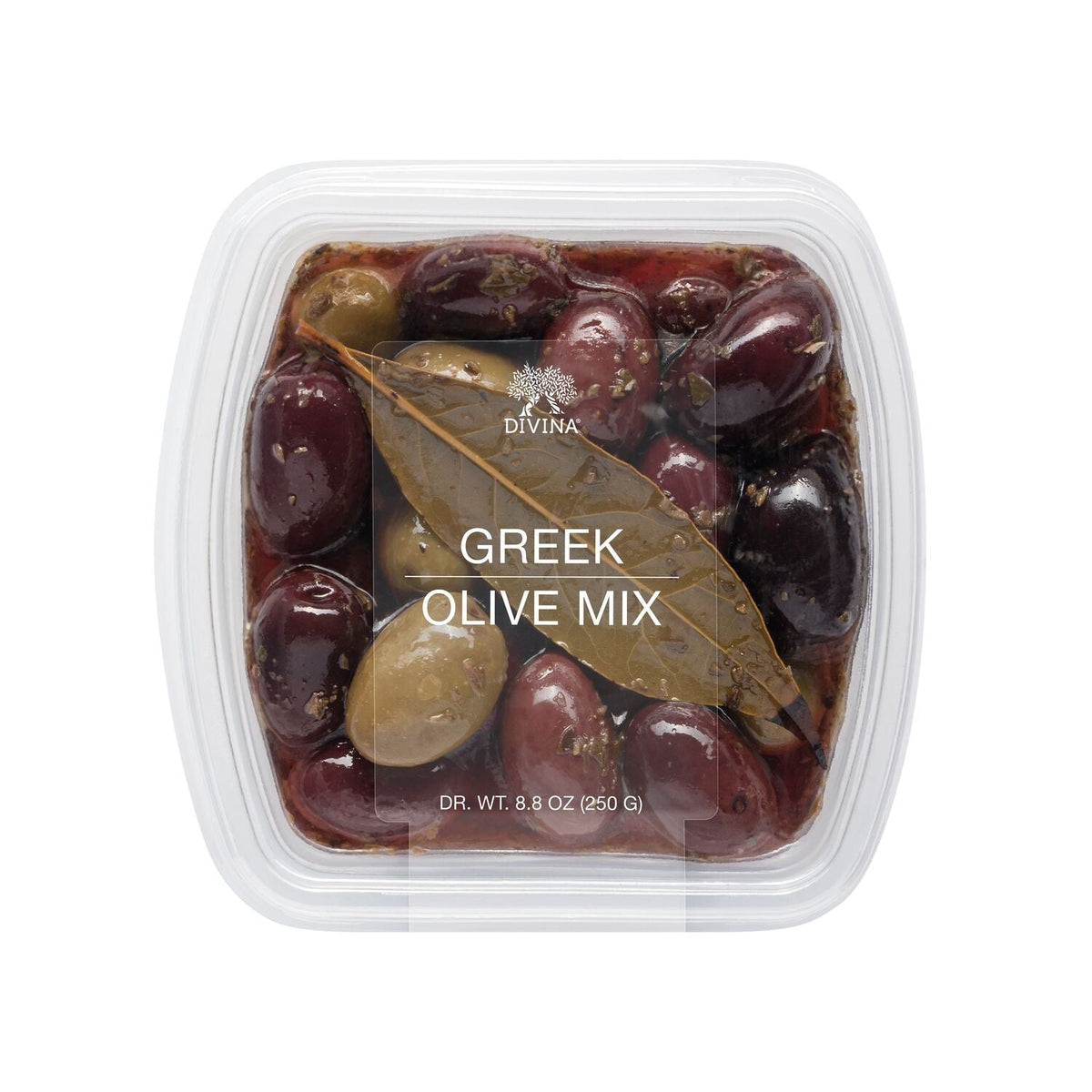 DIVINA OLIVE MIX GREEK 8.8 OZ - Pack of 6