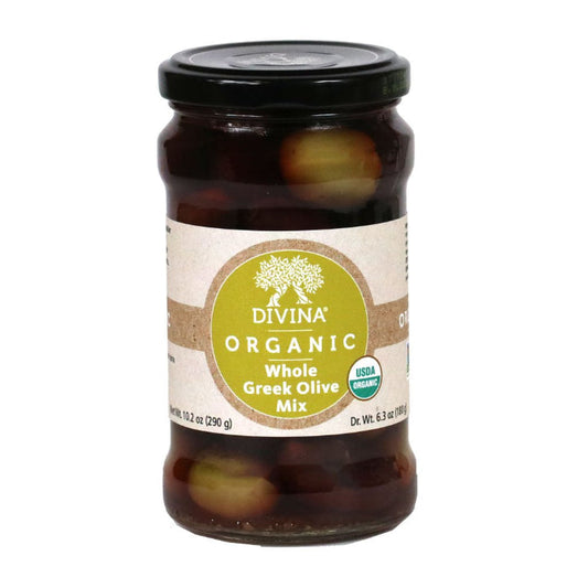 DIVINA OLIVE MIX GREEK ORG 6.36 OZ - Pack of 6