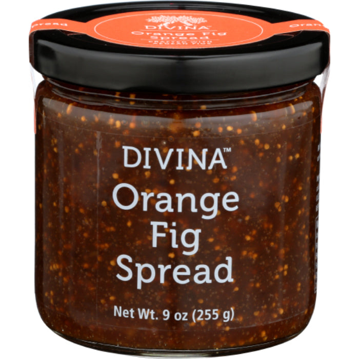 Divina - Spread Orange Fig, 9oz | Pack of 12