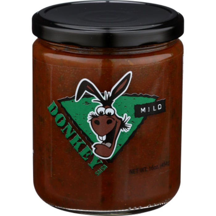 DONKEY CHIP - SALSA MILD 16 OZ - Pack of 6