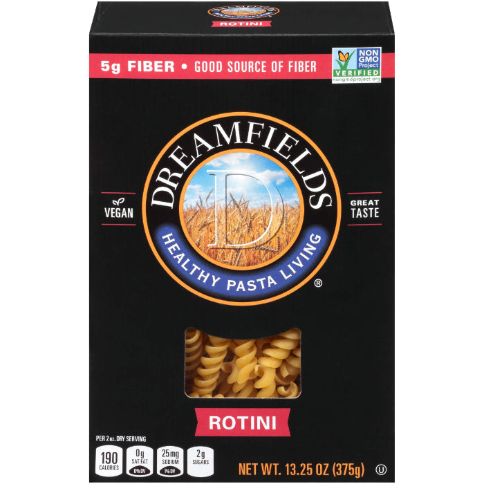 DREAMFIELDS PASTA ROTINI 13.25 OZ - Pack of 12