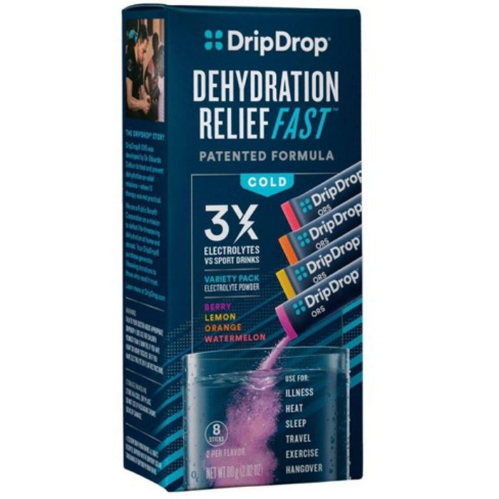 DRIP DROP HYDRATION VARIETY 8CT 2.82 OZ - Pack of 1