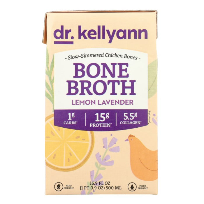DR KELLYANN BONE BROTH LEM LAVENDER 16.9 FO - Pack of 6