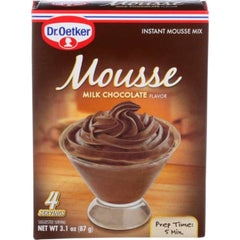 Dr. Oetker - Mousse Supreme Chocolate Milk, 3.1 oz | Pack of 12