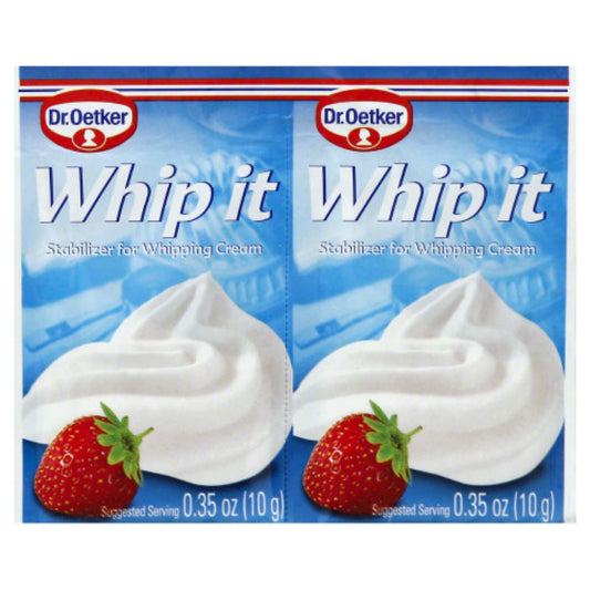 Dr. Oetker - U Whip It 2-Pack, 0.7 oz | Pack of 30