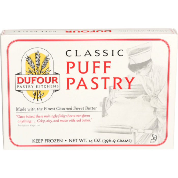 DUFOUR PASTRY - BREAD PUFF PASTRY CLSSC 14 OZ - Pack of 10