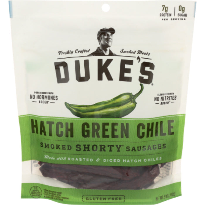 Dukes - Sausage Smoked Green Chile 5 Oz - Pack of 8